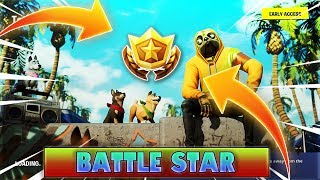 "Week 3 Secret Battle Star Loading Screen Location" (Season 9) - Fortnite Map Location