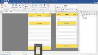 How to Make a Commission Calculator Mobile Application by using WYSIWYG Web Builder