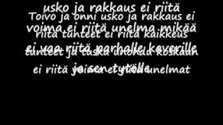 Mikael Gabriel tytölleni lyrics