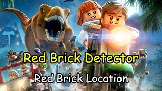 LEGO Jurassic World - Red Brick Detector Location