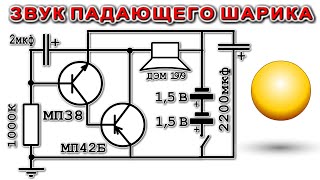 Имитация Звука падающего пинг понга и Цветной Стробоскоп