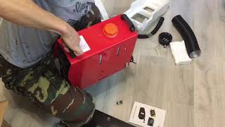 Распаковка китайской "автономки" 12в "8кВт" дизель с Алиэкспресс