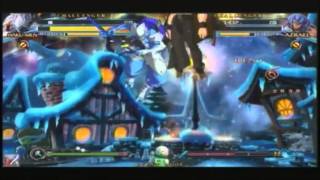 BlazBlue: Chrono Phantasma - Hakumen vs Azrael - 0063