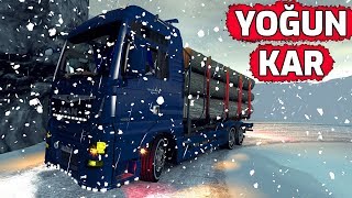 YOĞUN KAR ALTINDA BOZUK YOLLAR !!