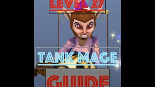 Pocket Legends PvP Tutorial: L27 TANK MAGE GUIDE