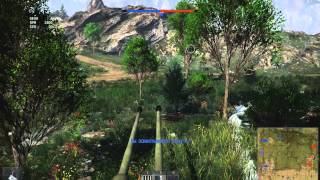 War thunder (ЗСУ 57-2) карта: Пепельная река, режим: СБ
