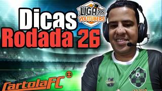 DICAS #26 RODADA | CARTOLA FC 2019 | GABIGOL +10