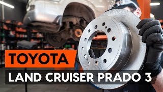 Как заменить задние тормозные диски на TOYOTA LAND CRUISER PRADO 3 (J120) [ВИДЕОУРОК AUTODOC]