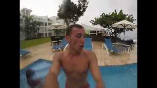 GoPro of pool fun in Cabarete, Dominican Republic