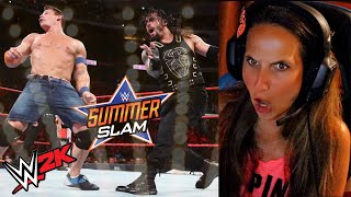 John Cena VS Roman Reigns WWE SUMMERSLAM 2021 | WWE 2K