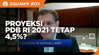 3 Alasan ADB Pertahankan Proyeksi PDB RI 2021 Tetap 4,5%