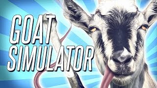 Симулятор Козла Goat Simulator Делаем Пакости ищем Золотые Трофеи Детское игровое видео