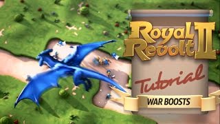 Royal Revolt 2- War Boost Tutorial