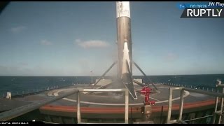 SpaceX launch: Falcon9 successfully lands on drone ship in the Pacific (Streamed live)