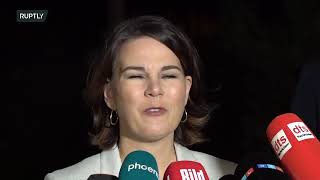 LIVE: SPD and The Greens representatives deliver statement after coalition talks