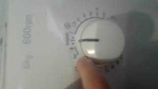 la función del lavarropas DREAN EXELEN BLU 6.06G