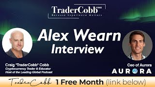 TraderCobb Interviews Alex Wearn CEO of Aurora @ Consensus Blockchain Week - New York