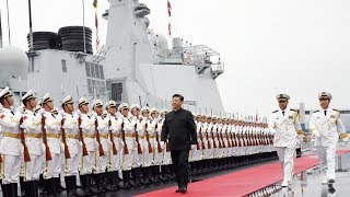 President Xi reviews naval parade on PLA Navy's 70th anniversary