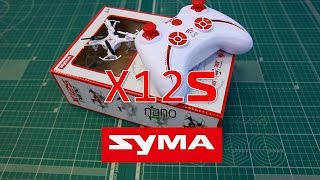Р/У квадрокоптер Syma X12S Nano 2.4G обзор