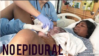Labor & Delivery Vlog | Natural Birth With No Epidural!