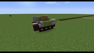 Машины в minecraft - Танк МС-1