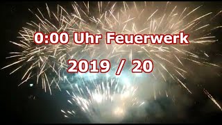 0:00 Uhr Feuerwerk | Silvester 2019/20 | -thepyrofreak44