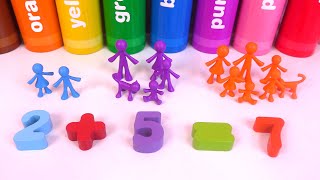 Apprendre les chiffres en français Addition French numbers