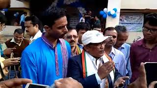 Aggressive Joydeb Giri in press meet