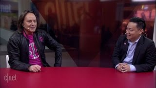 T-Mobile CEO to cable: Welcome, and get ready to get your ass kicked
