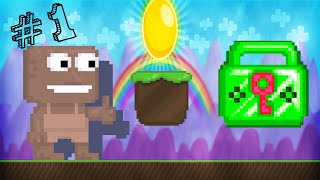 Growtopia | I'm BACK! | From Dirt To Emerald Lock - Ep 1