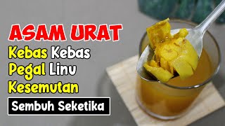 RESEP PATEN! BANYAK YANG KAGET, HANYA PAKAI INI ASAM URAT LENYAP, KEBAS-KEBAS SEMBUH SEKETIKA