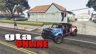 ЗАМЕНА Sandkingu? ТЮНИНГ И КРАШ ТЕСТ НОВОГО ВНЕДОРОЖНИКА Canis Kamacho В GTA Online