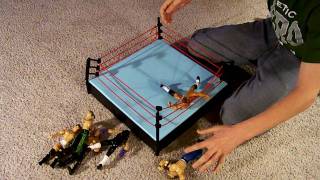 Kid gets owned when making toy john cena win!Must Watch for all Cena Haters! HILARIOUS