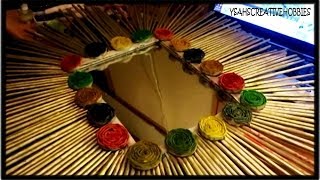 Rolled Paper Craft ( Recycled Project)