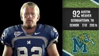 Memphis Football: 2012 Senior Video