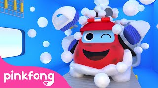 Lavado de Autos con los Súper Rescatadores | Bomberos Patrulla Ambulancia | Pinkfong
