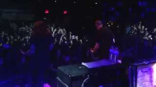 Tremonti onstage VIP for life Highline Ballroom NYC killer class act and crew thanks Mark