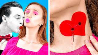 AKU JATUH CINTA PADA VAMPIR || Hubungan Luar Biasa dan Ide Makeup SFX Seram oleh 123 GO! Like