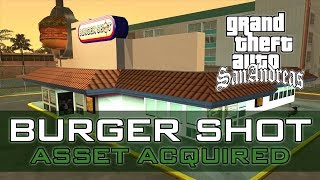 GTA San Andreas Asset: Burger Shot [Courier Mission]