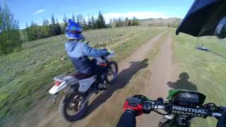 Покатушка на Honda xr 250r & Yamaha TTR25| Рождение жеребенка #мойпервыйбизнес