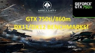 Alienware Alpha I Ashes Of The Singularity I DX12 Benchmark (750ti/860m)