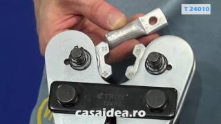 TROY Clește pentru sertizat și fixat papauci, Art.Nr: T 24009 , T 24010