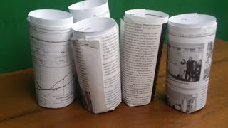 Как сделать стаканчики для рассады. Бумажные стаканчики своими руками