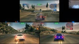 BLUR - 3 Player Split Screen