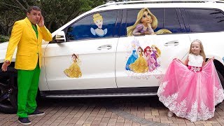 Stacy is going to the ball with dad