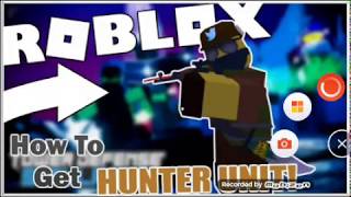 Как получить охотника в Tower Defense Simulator/ROBLOX