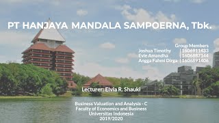FEB UI - Business Analysis and Valuation - Final Presentation (PT Hanjaya Mandala Sampoerna Tbk)