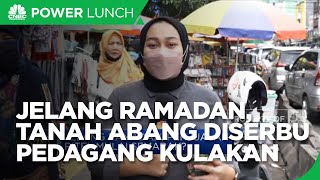 Jelang Ramadan, Pasar Tanah Abang Diserbu Pedagang Kulakan