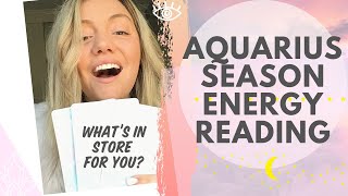 ??♒️  Aquarius Season Energy Reading ??♒️