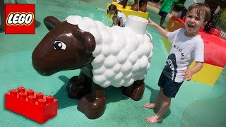 LEGO GIGANTE NA LEGOLAND DE ORLANDO!! Familia Brancoala nos Estados Unidos